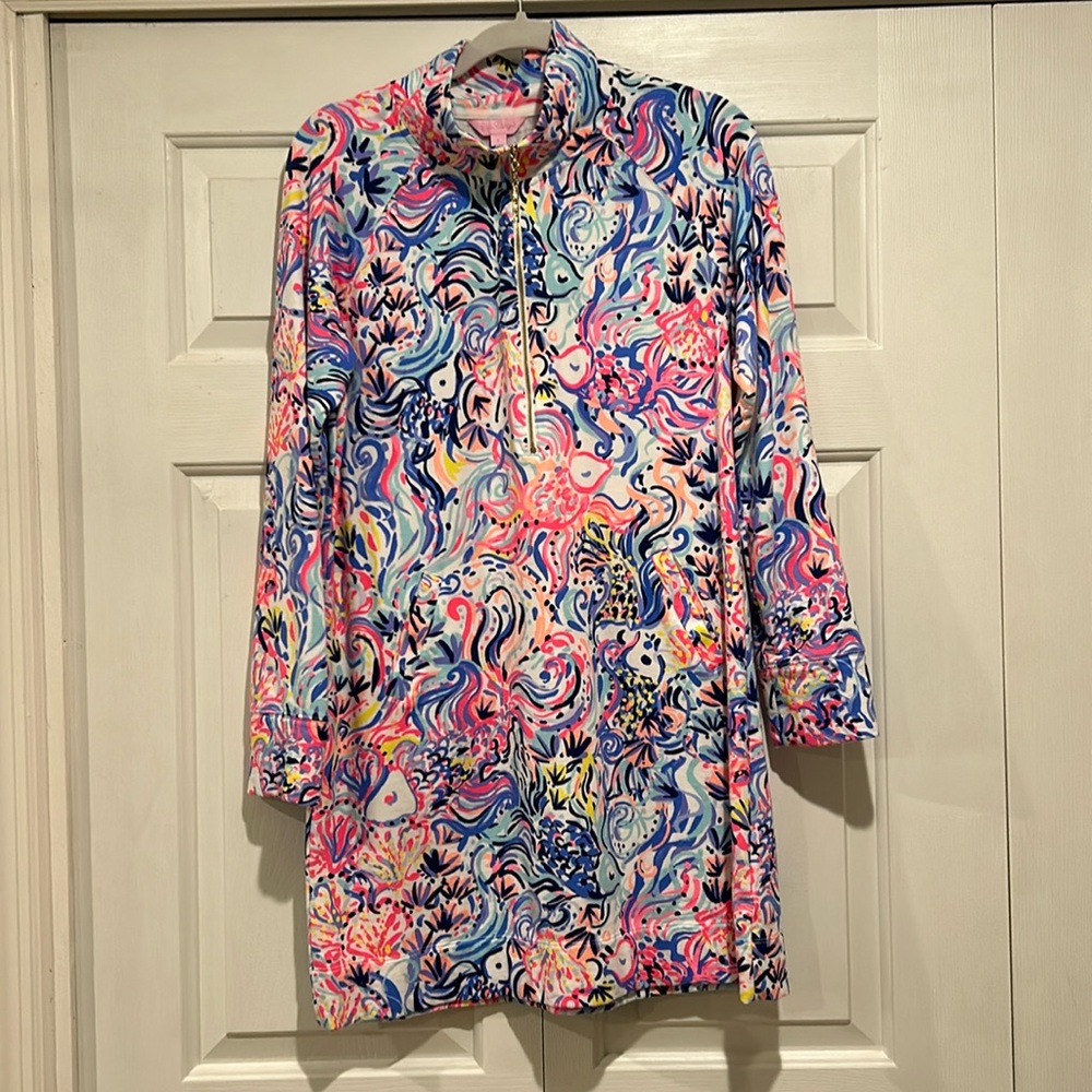 Lilly Pulitzer Multicolor Long Sleeve Dress